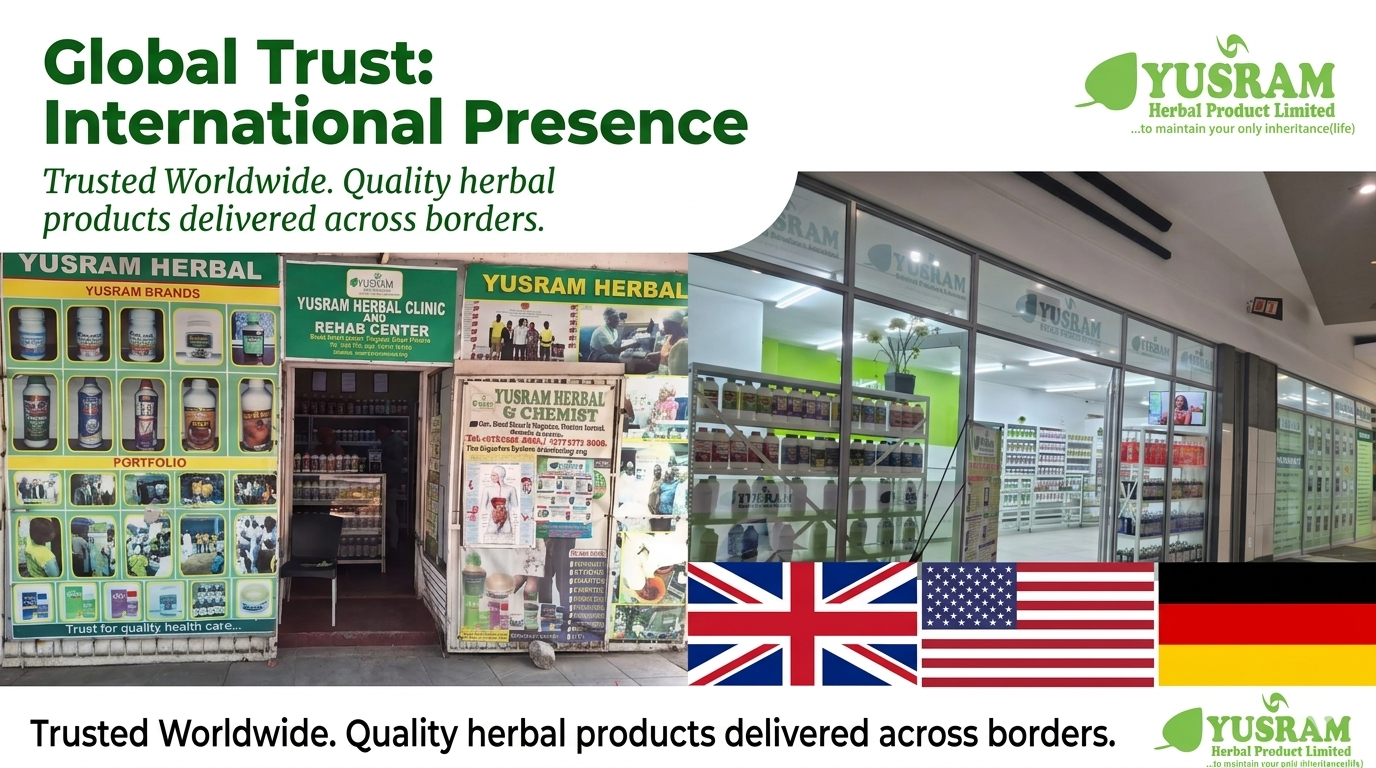 Global Trust: International Presence - Yusram Herbal