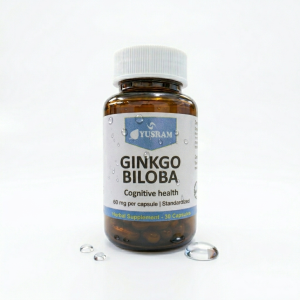 Yusram Ginkgo Biloba | Herbal Supplement Capsules