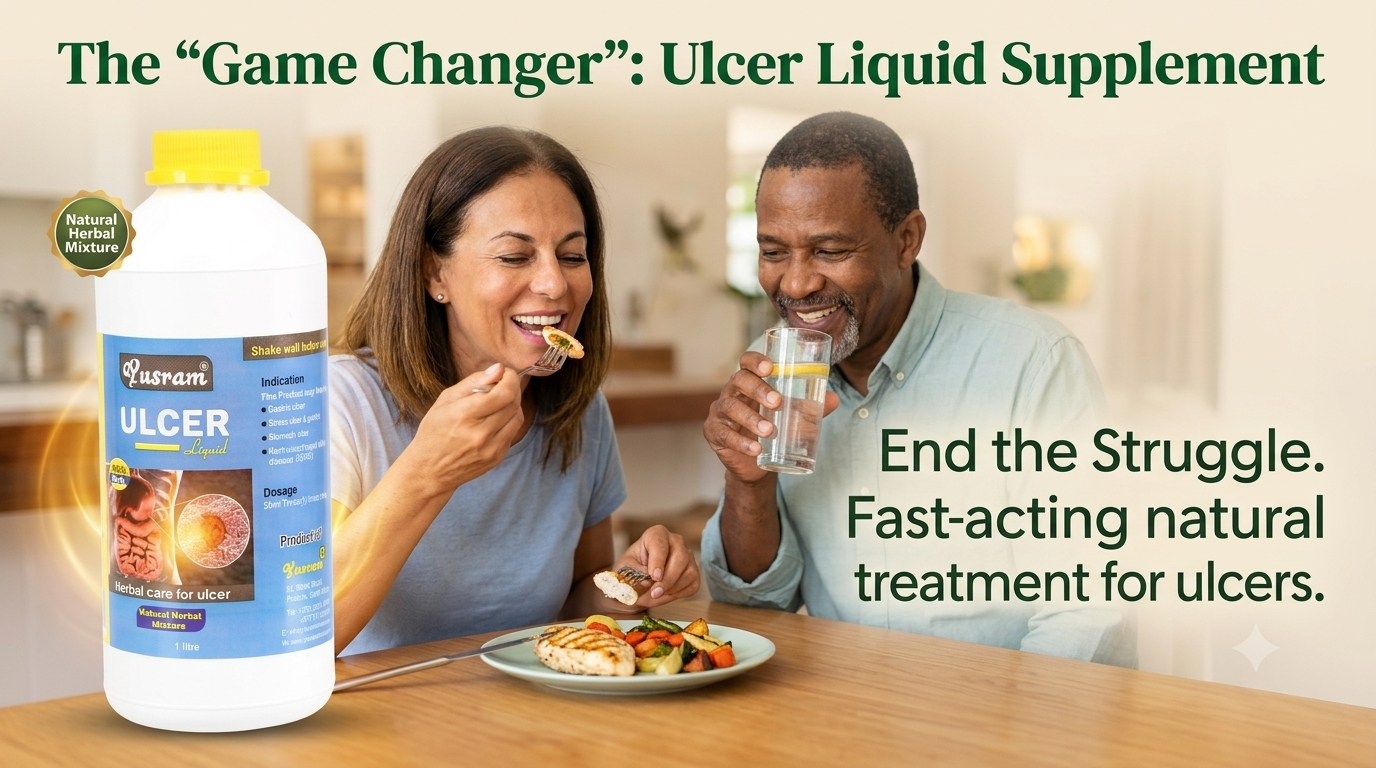 Game Changer": Ulcer Liquid Supplement